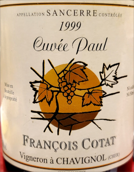 Cotat cuvée Paul 1999.jpg