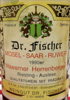 Dr Fischer Riesling Auslese 1990 2.jpg