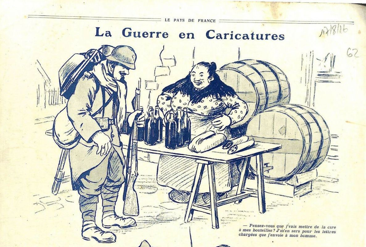 Caricature-Guerre-Poilus-Bouteille-Pinard-Medecin-Major-Sentinelle.jpg